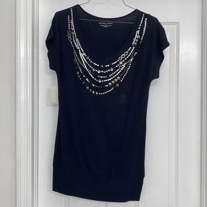 New York & Company Black tunic